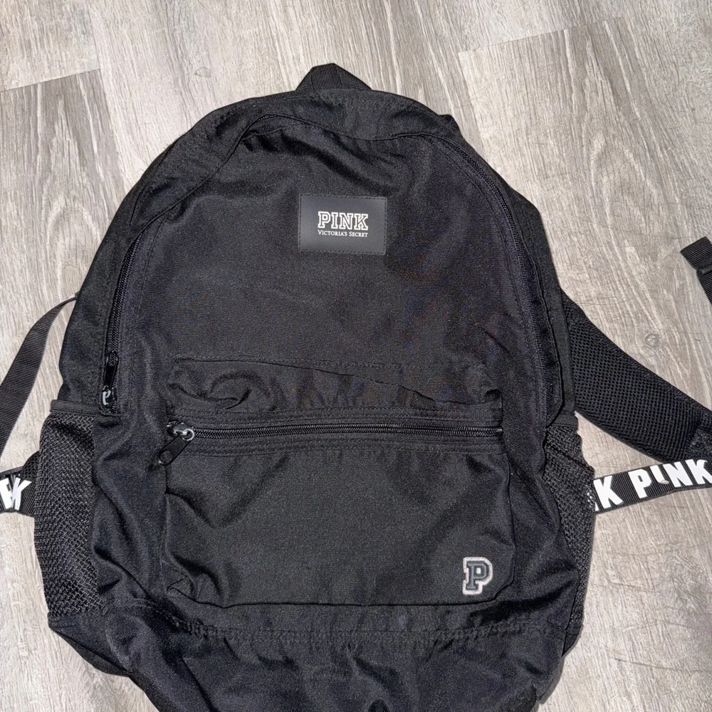PINK Victoria's Secret Classic Black Backpack